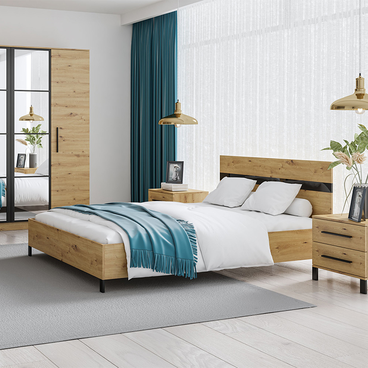 Aký nábytok do spálne so svetlými stenami? 