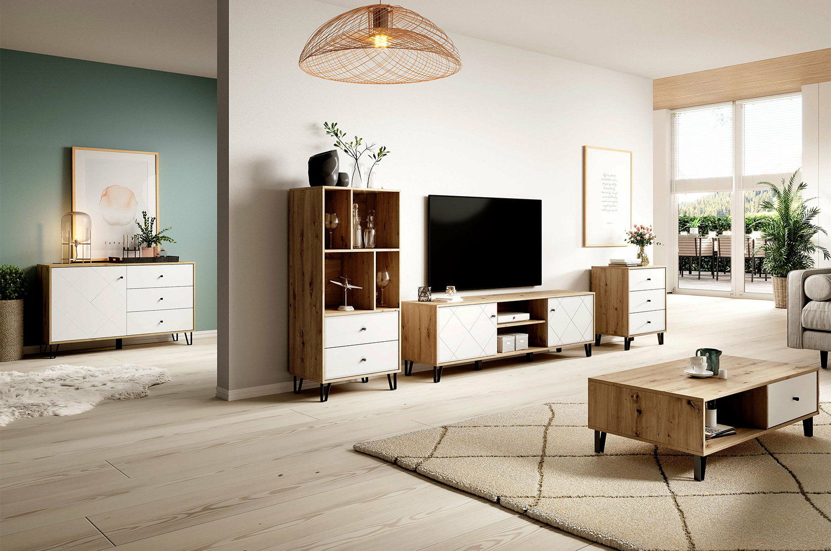 Moderná obývacia izba – aranžmány a inšpirácie