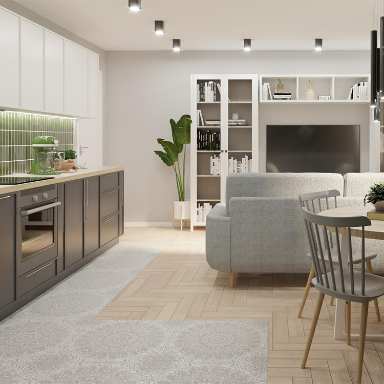 Obývacia izba s kuchyňou – aranžmány a inšpirácie pre moderné interiéry