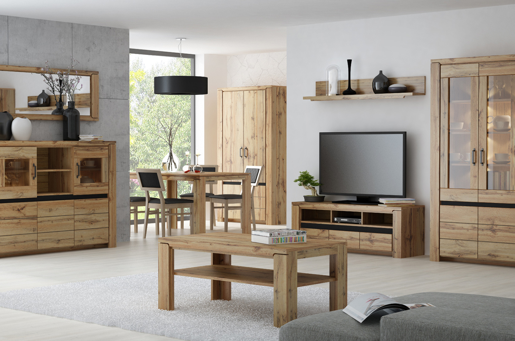 Ako si vybrať stôl do obývačky? Riešenia pre veľké a malé priestory