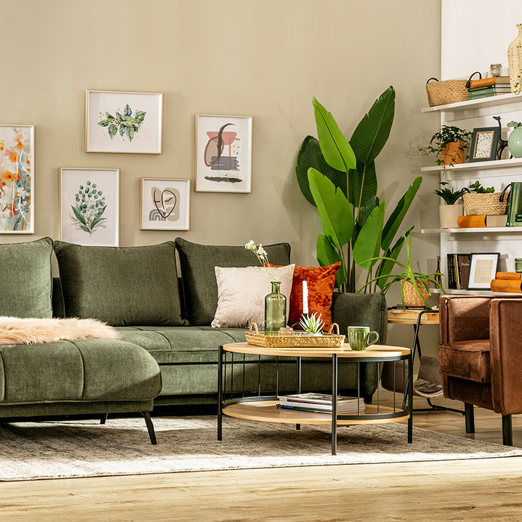 Niekoľko trikov na jarnú premenu vašej obývačky 