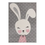 Ružový koberec KRÁLIK 120x170 cm