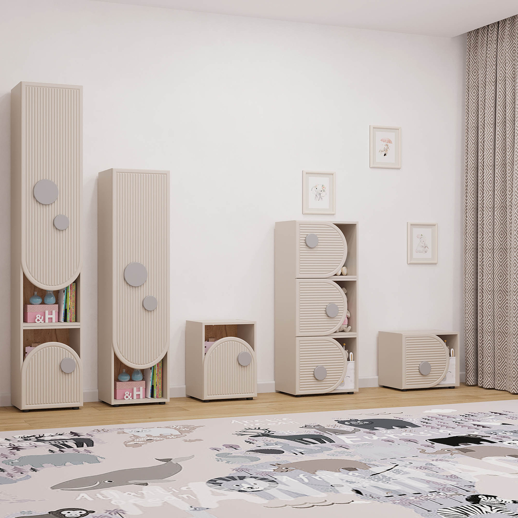 Nízka horizontálna knižnica PING