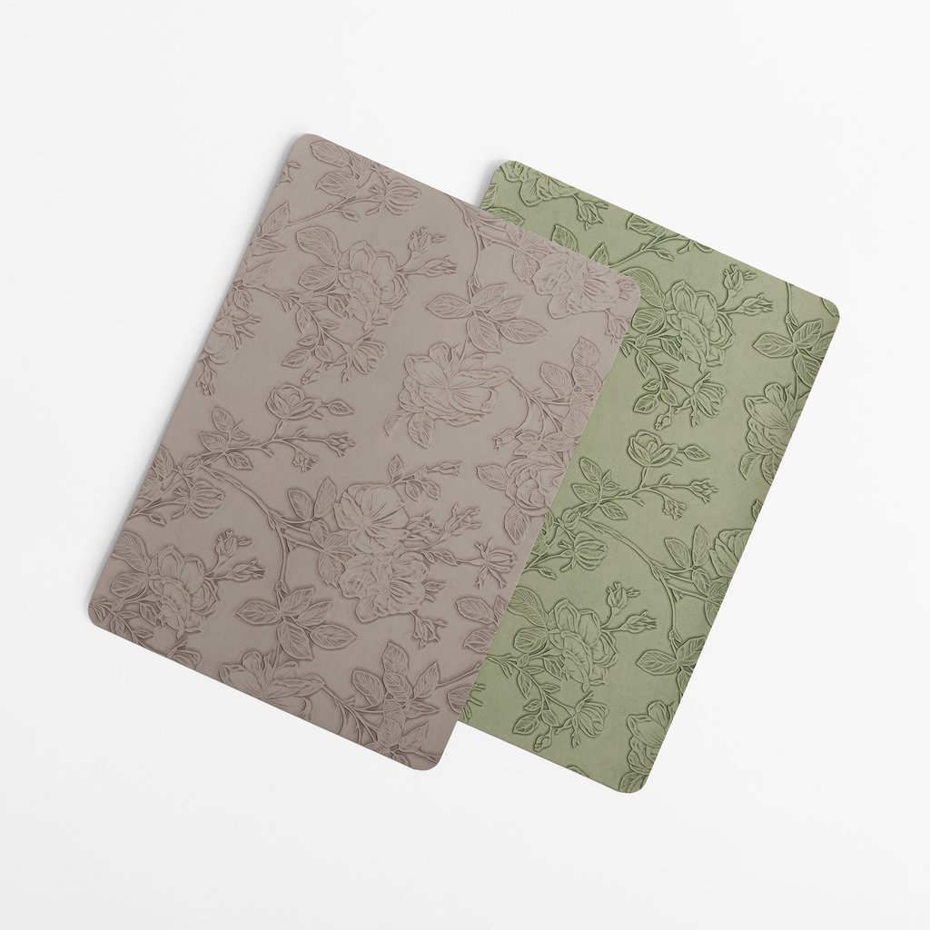 Podložka na stôl v sivej farbe KVETY 43x30cm