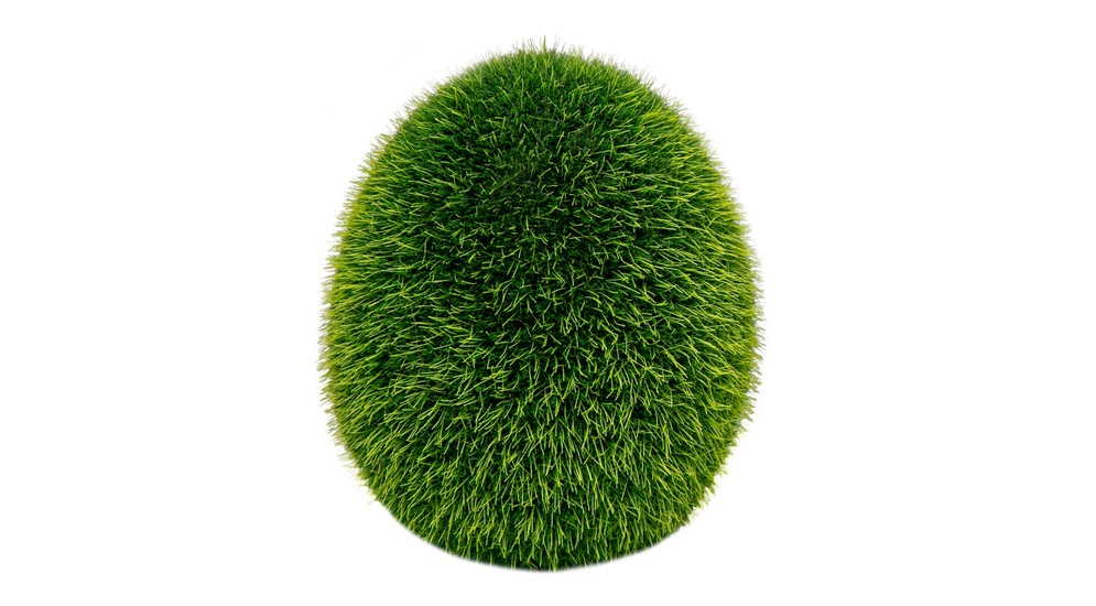 Veľkonočná dekorácia VAJCE zelené 7 cm