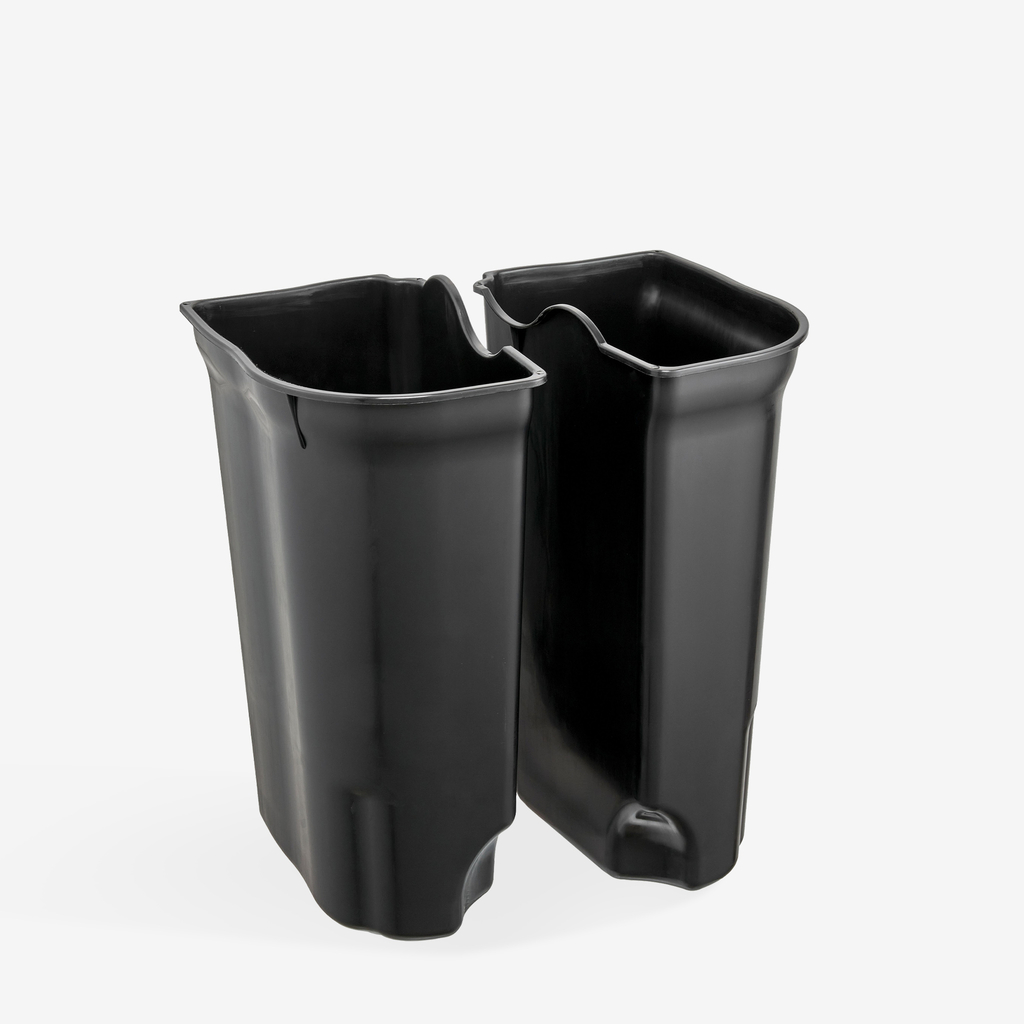 Odpadkový kôš s pedálmi TORGE 2x11l