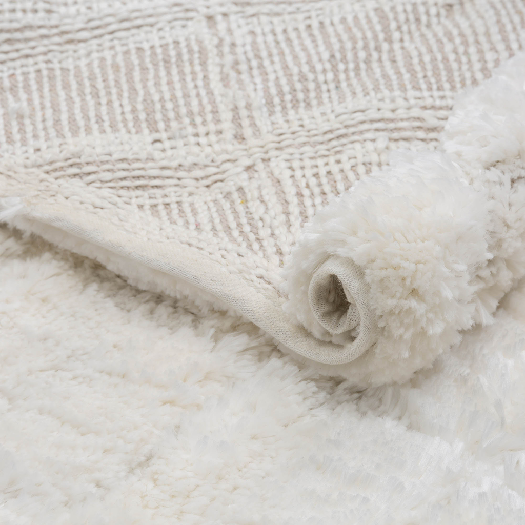 Kúpeľňová predložka biela MICHIGAN 50x80 cm