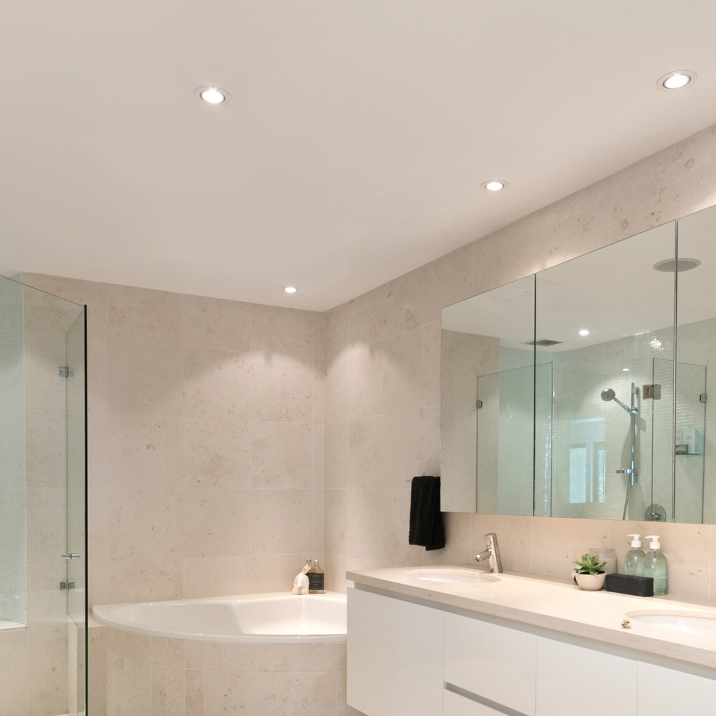 Podhľadové svietidlo IP 44 biele CHIPA DL