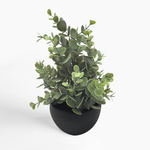 Umelá rastlina v kvetináči v bielej farbe 28 cm