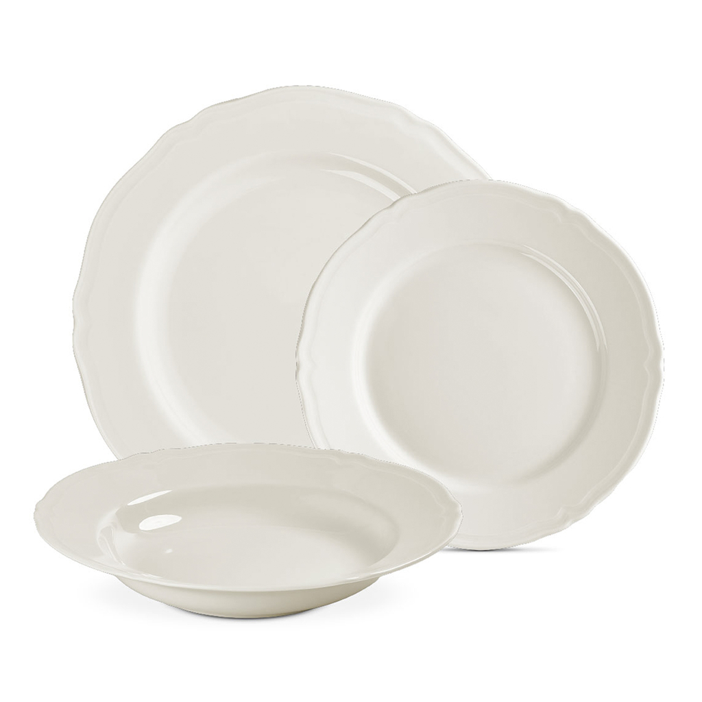 Sada jedálenskych tanierov GERLACH RETRO 18 dielov