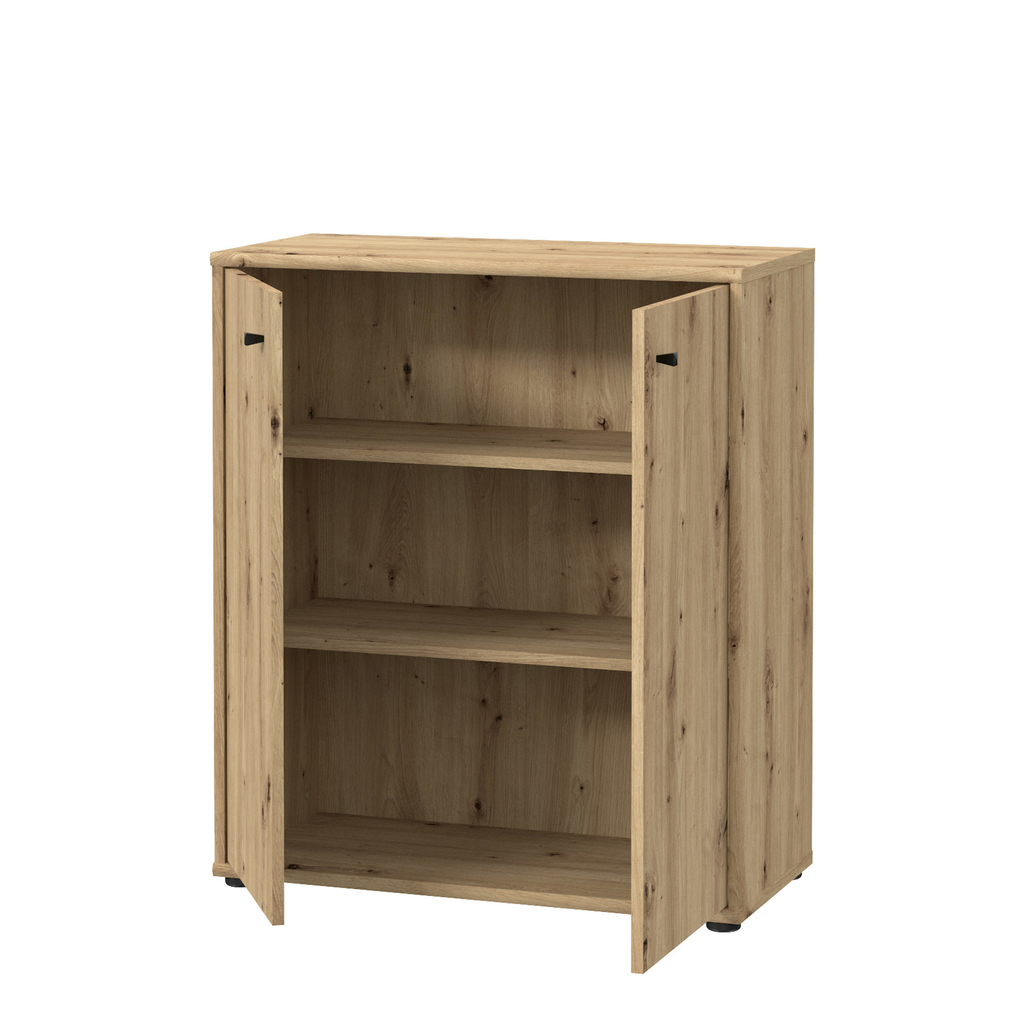 Komoda TEMPRA 2 nízka 2D dub artisan