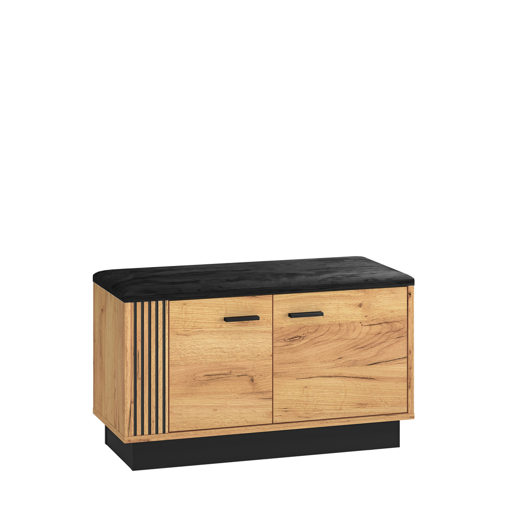 Skrinka na topánky VASCO s čalúneným sedadlom