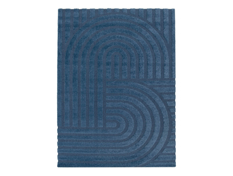 Modrý koberec PAOLA 200x290 cm