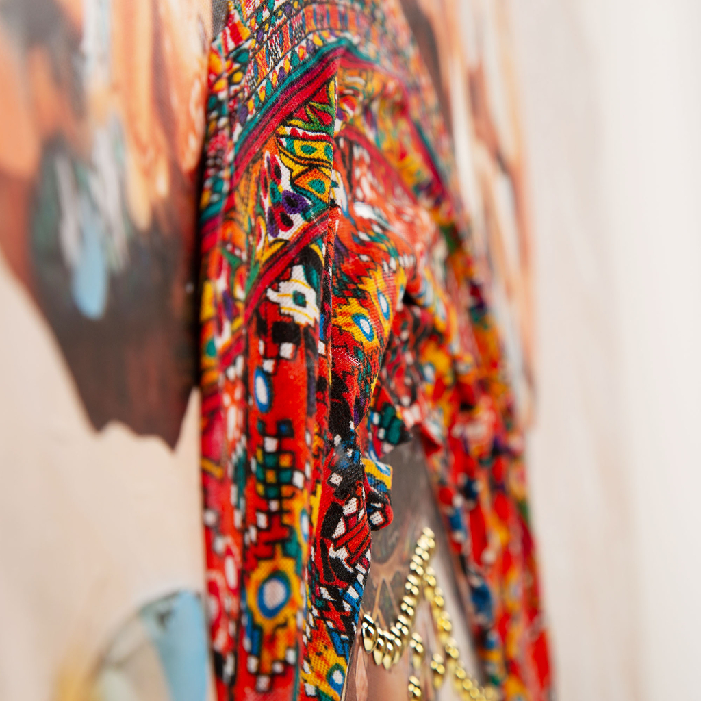 Obraz na plátne ŽENA I 100x100 cm