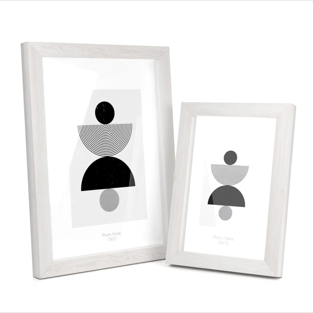 Rámik na fotografiu 13 x 18 biely KYOTO