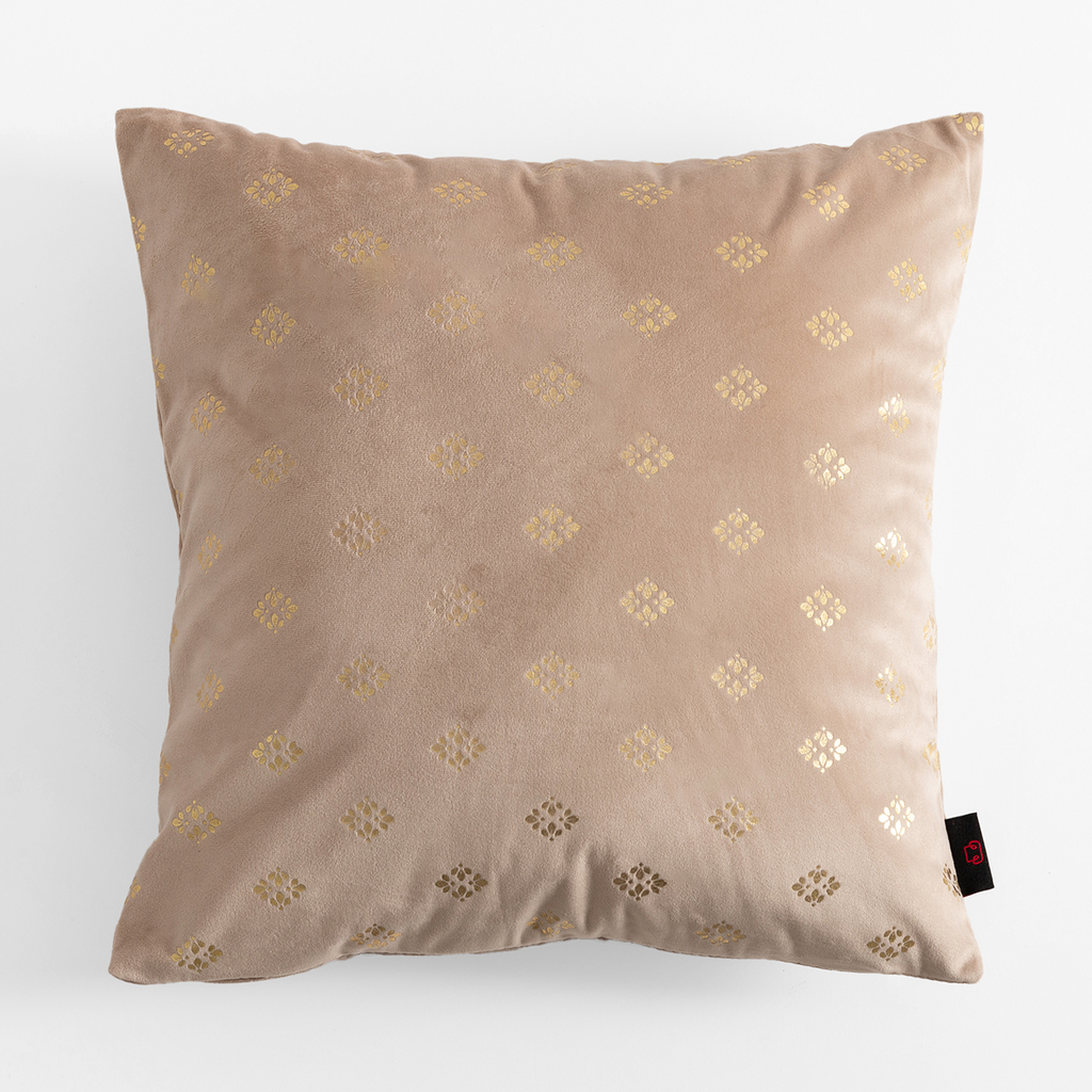 Dekoračná obliečka na vankúš béžová SUSA 45x45 cm