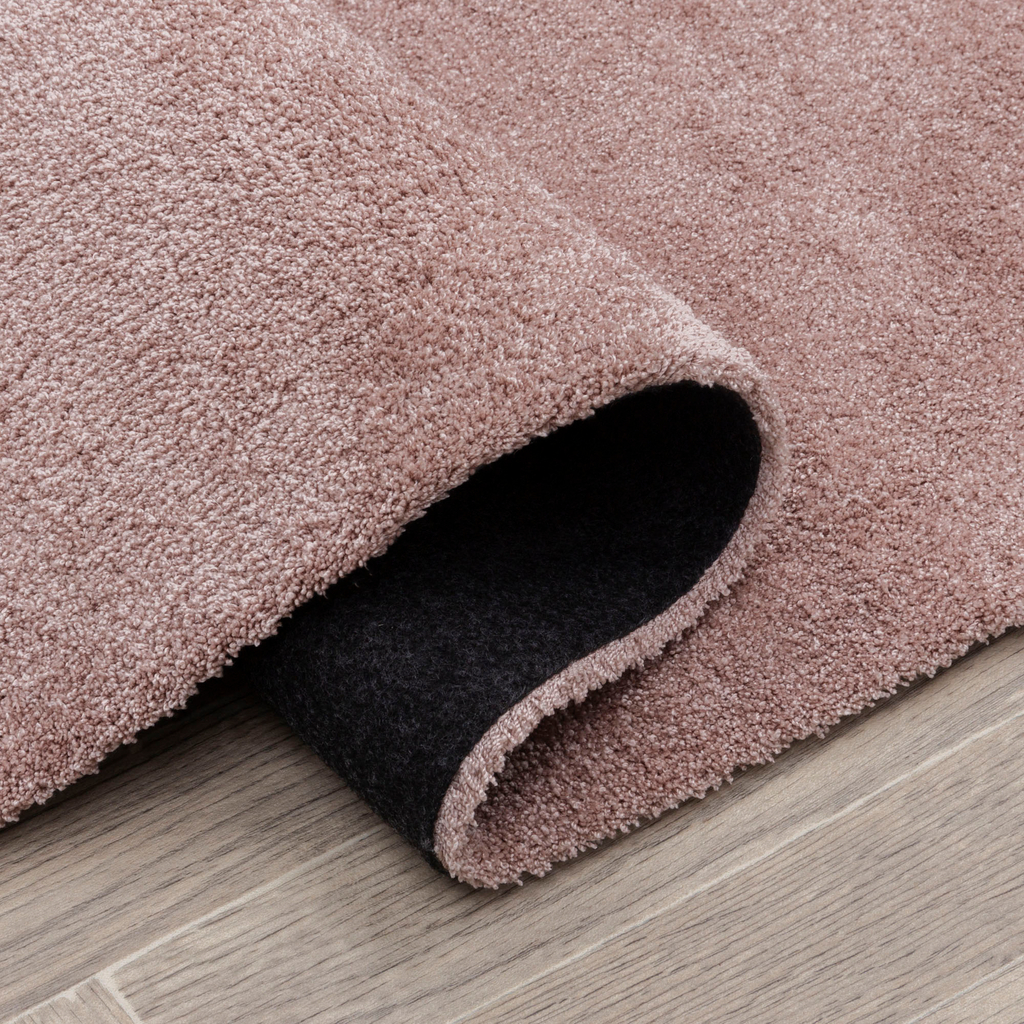 Koberec shaggy vhodný na pranie ružový CAMBRE 120x170 cm