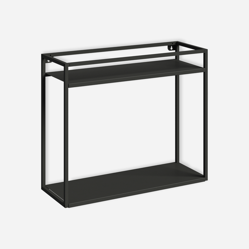 Závesná kovová polica 42 cm SALISTAR