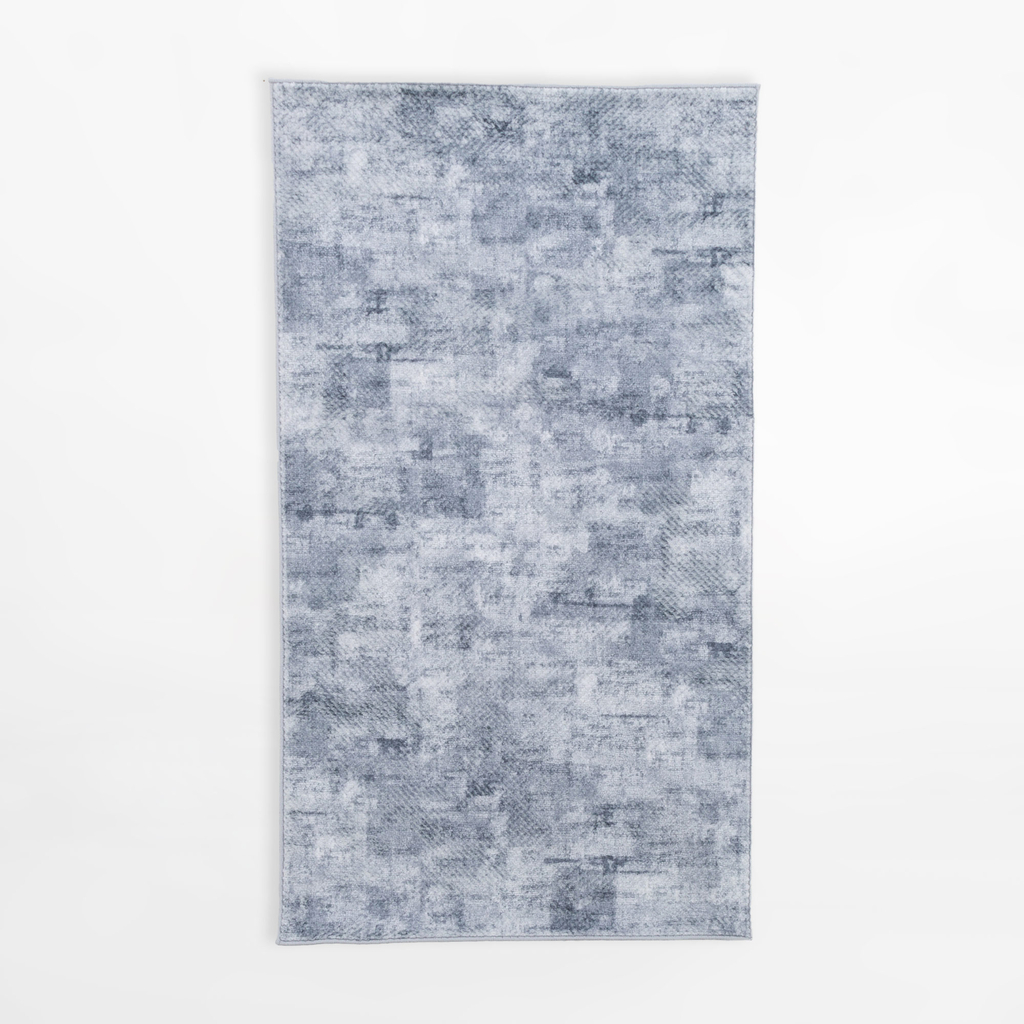 Retro koberec PUERTO, sivý, 80x150 cm