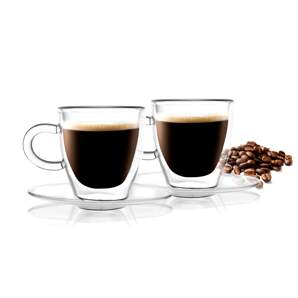 Termálny pohár AMO ESPRESSO 50 ml, sada2 ks