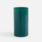 Sklenená váza zelená LUCA 29 cm