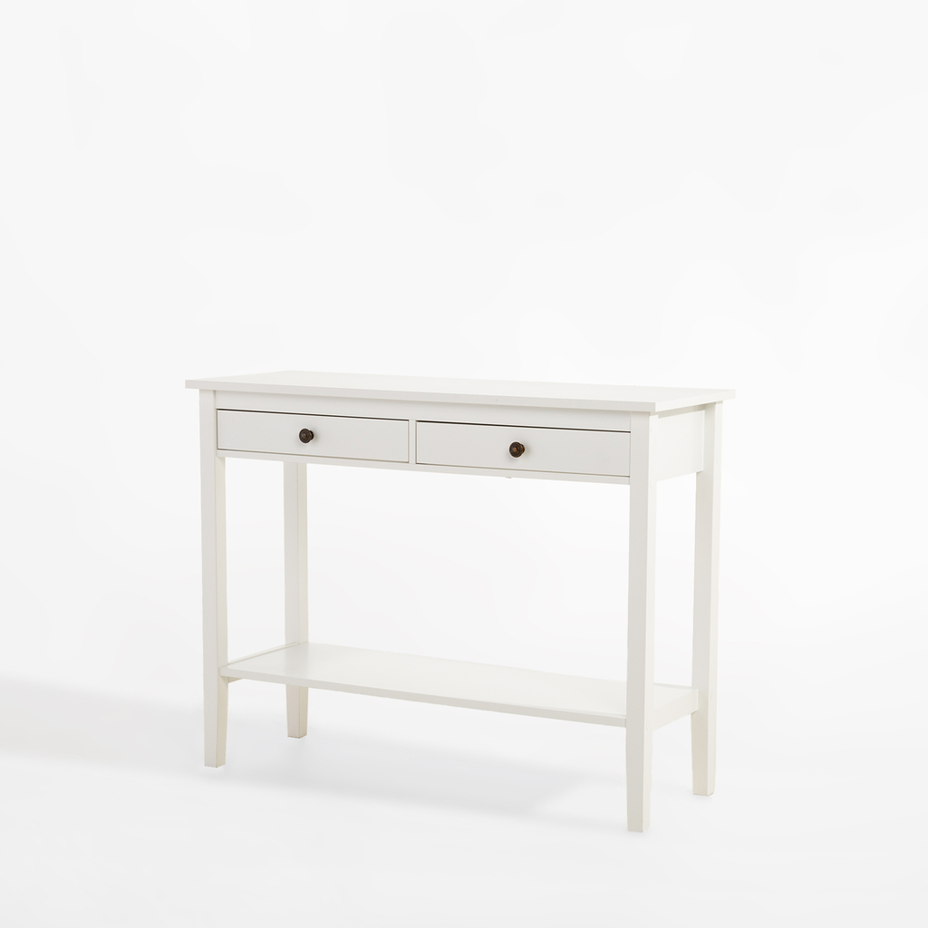 Konzola so zásuvkami SABINO biela