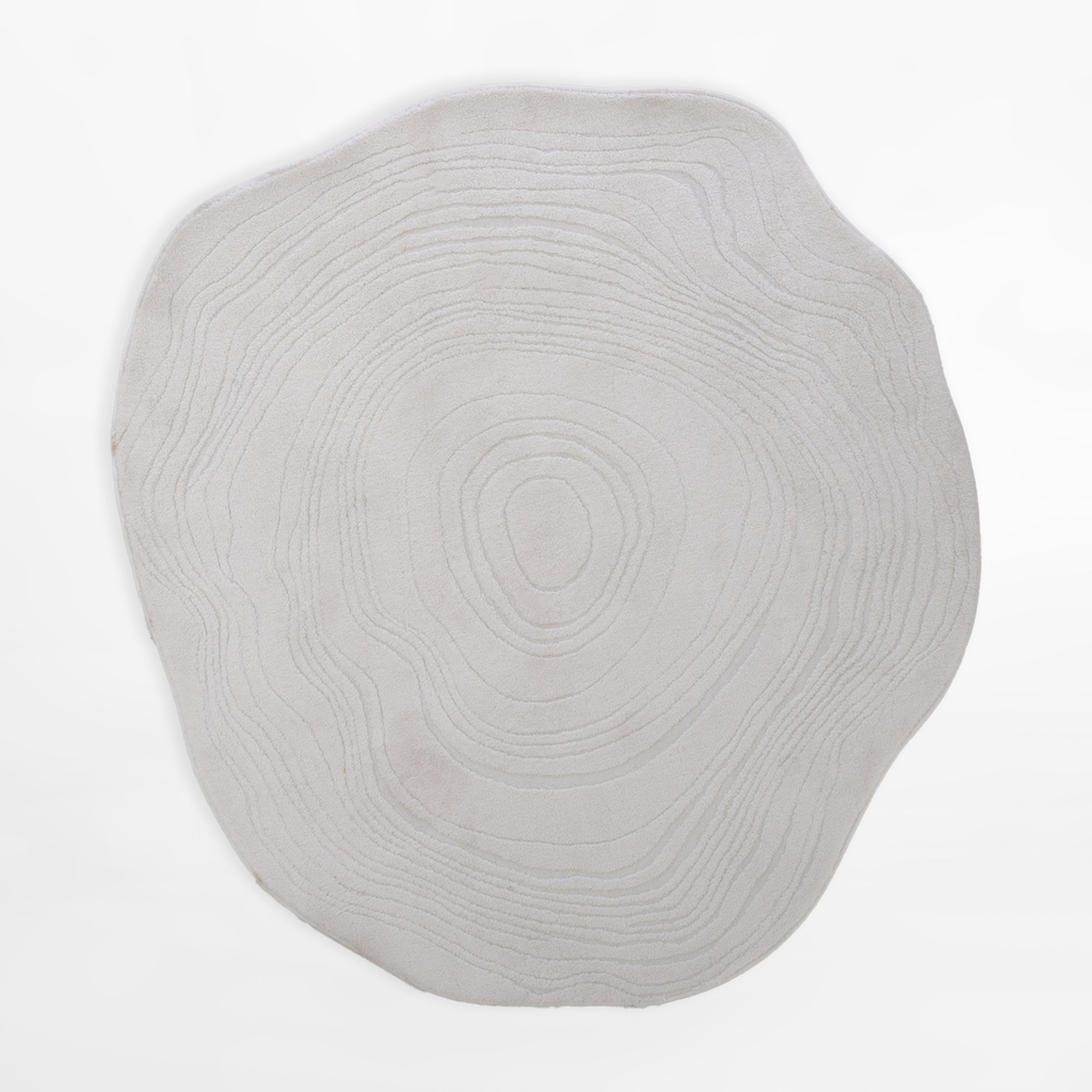 Krémový koberec ACTION, 120 cm