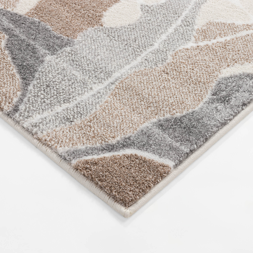 Krémový koberec so žirafou STEP 80x150 cm