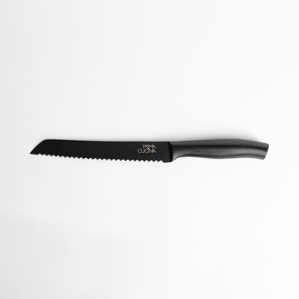 Nôž na chlieb TOKYO čierny 20 cm