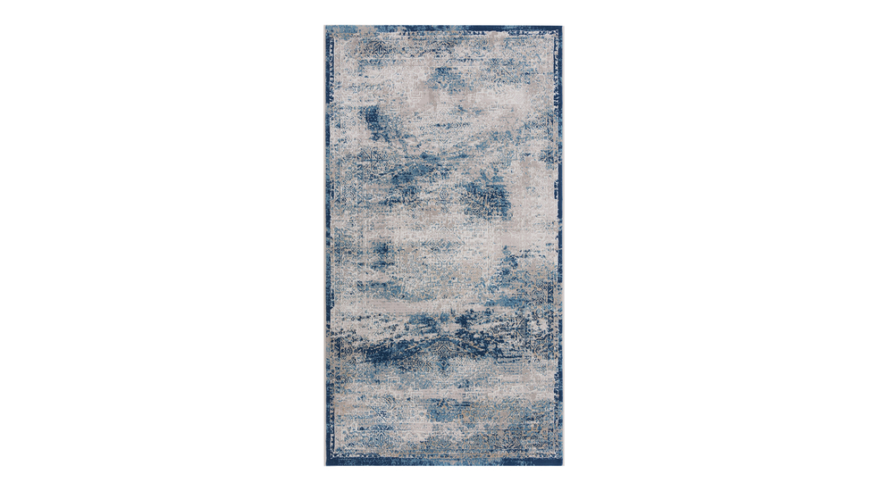 Koberec  ALMERA vintage modrý 80x140 cm