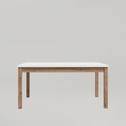 Skladací stôl so sivou doskou 160-207 cm