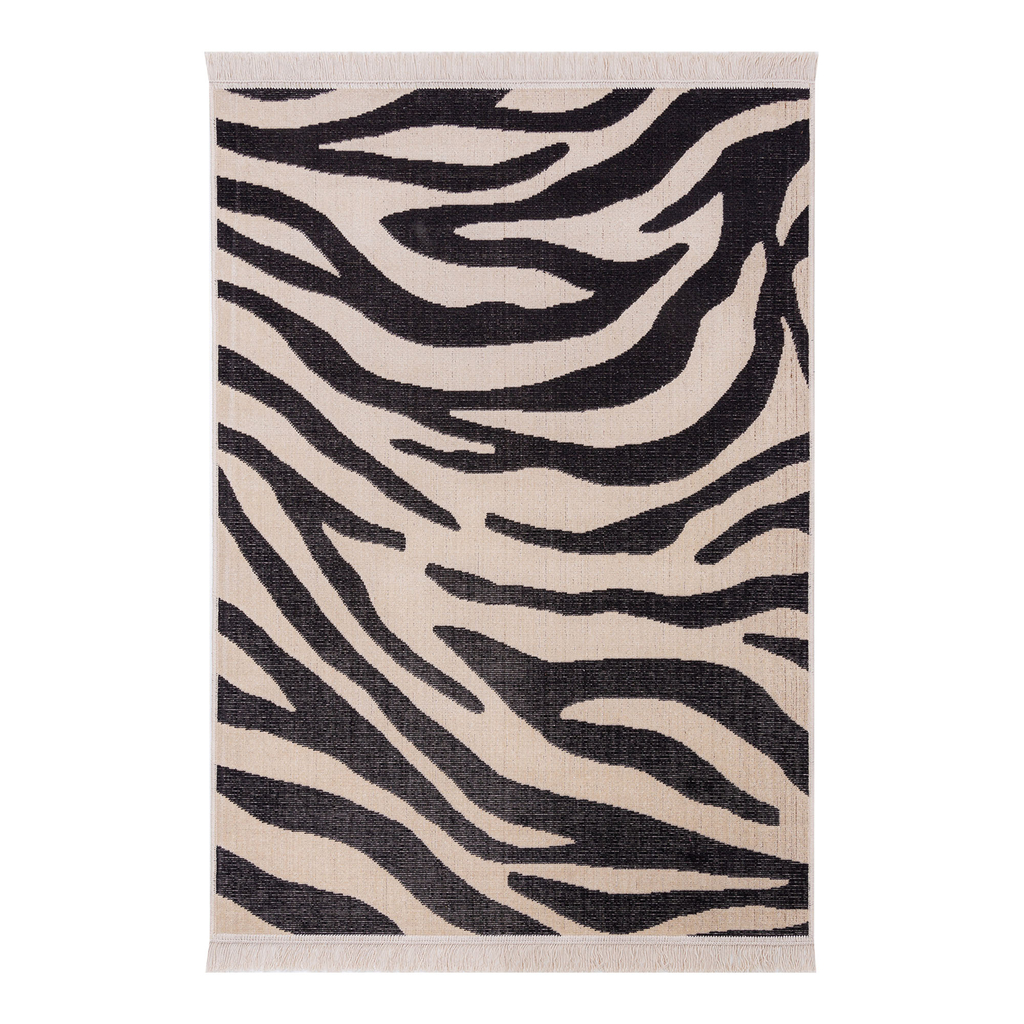 Koberec so strapcami zebra ETNIKY 80 x 150 cm