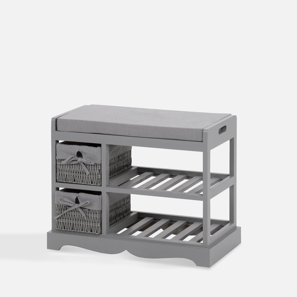 Skrinka na topánky so sedadlom CALAMI