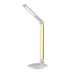 Stolná lampa LED ORO PICA  bielo-zlatá