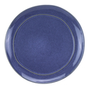 Keramický dezertný tanier modrý MOLLIS 20 cm