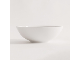 Porcelánová šalátová misa biela 26 cm