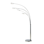 Moderné biele stojace svietidlo VENTI