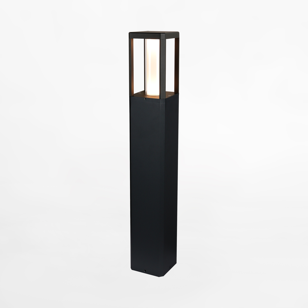 Vonkajšia stojacia lampa LED IP65 čierna URBAN