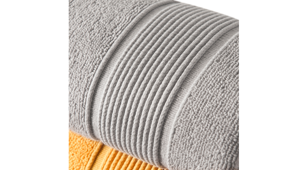 Bavlnený uterák sivý NAOMI 50x90 cm