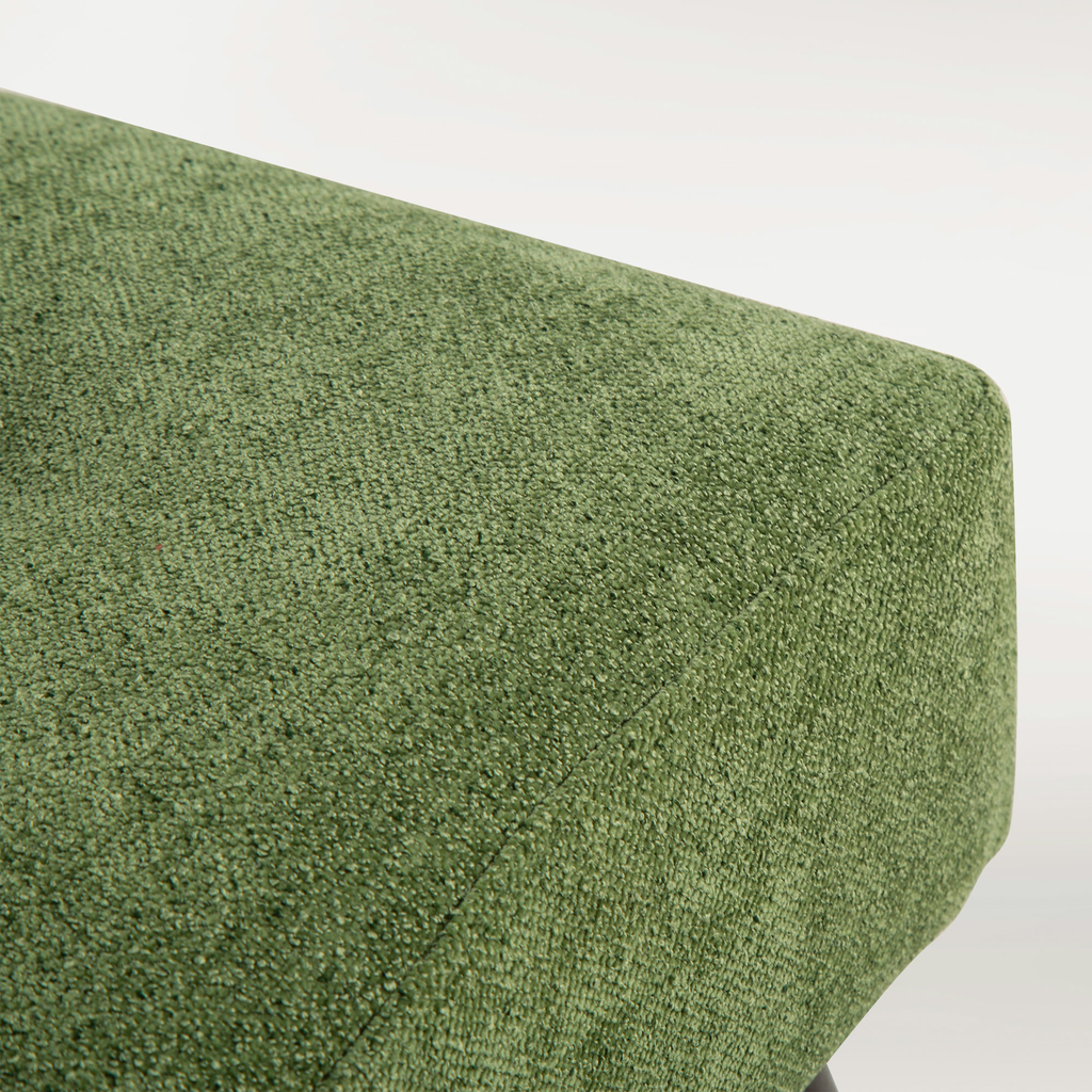 Čalúnená stolička TRINKETY zelená