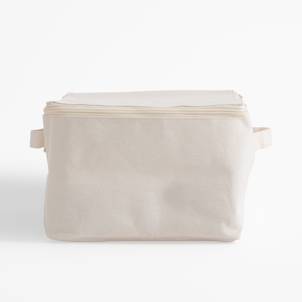 Úložný box s vekom 27x27x19 cm