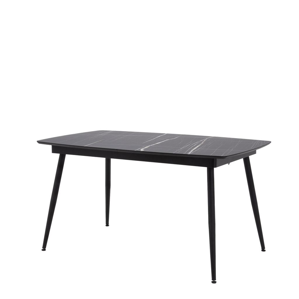 Čierny skladací stôl YENSE