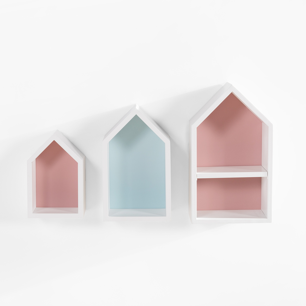 Súprava 3 políc FALIANO