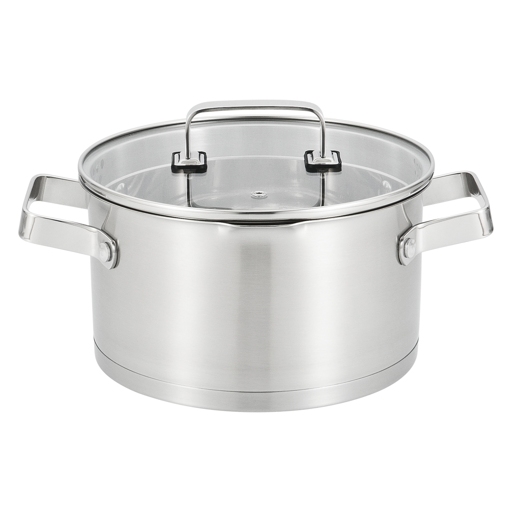 Nerezový hrniec TRAME strieborný 3,3 l