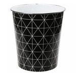 Odpadkový kôš čierny GRAFFITI 7,5 l