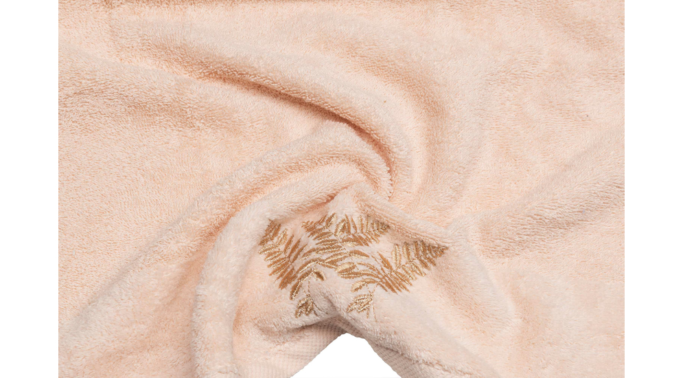 Bavlnený uterák béžový LANNA 70x140 cm