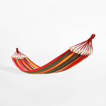 Hojdacia sieť vzor pruhy, s priečkou, 190x80 cm