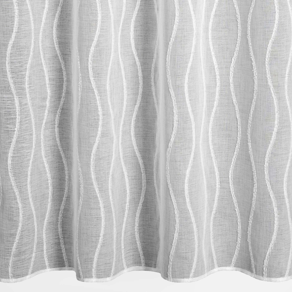 Záclona na bielych priechodkách FELICIA 140x250 cm