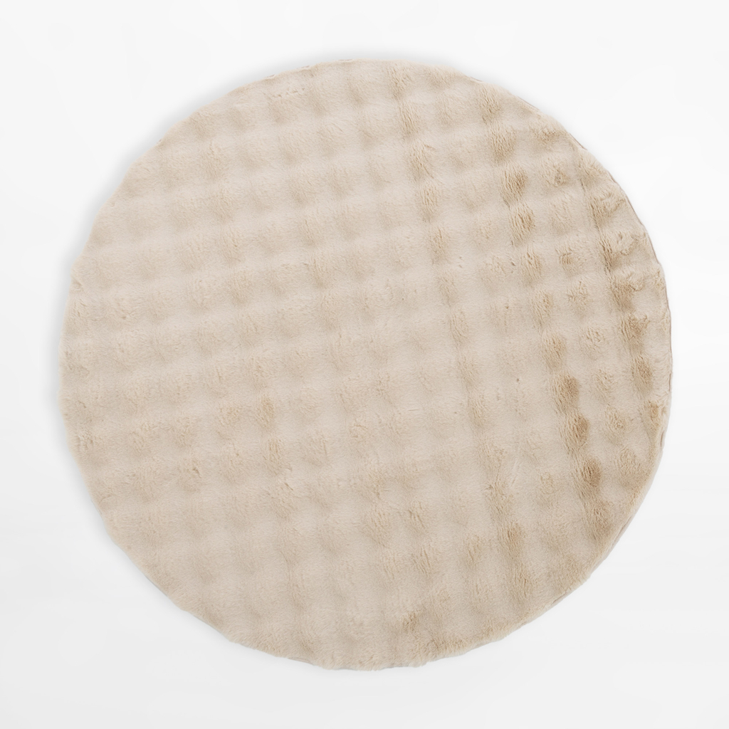 Moderný koberec MODESTO, krémový, 120 cm