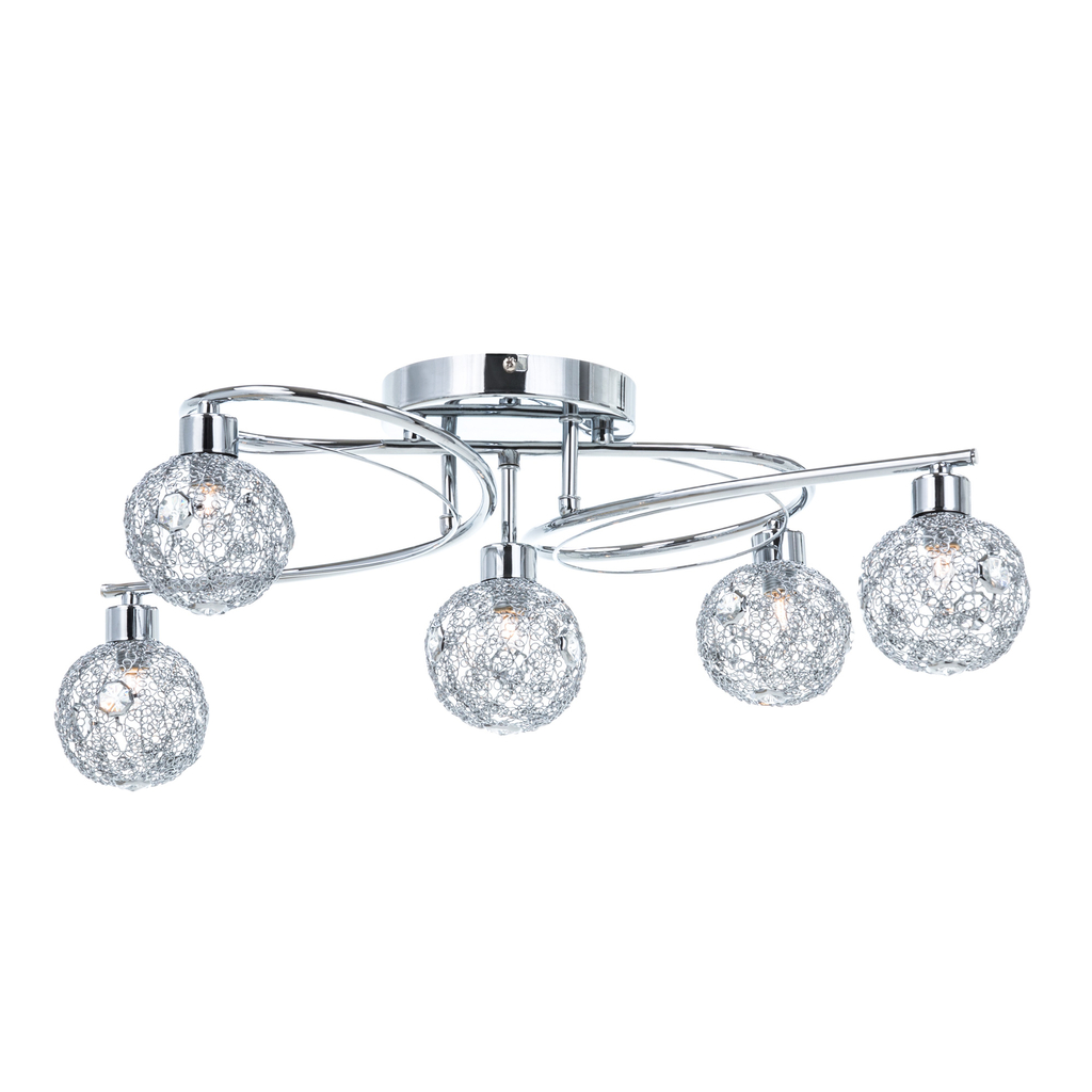 Stropná lampa NICOLA G916008-5CL